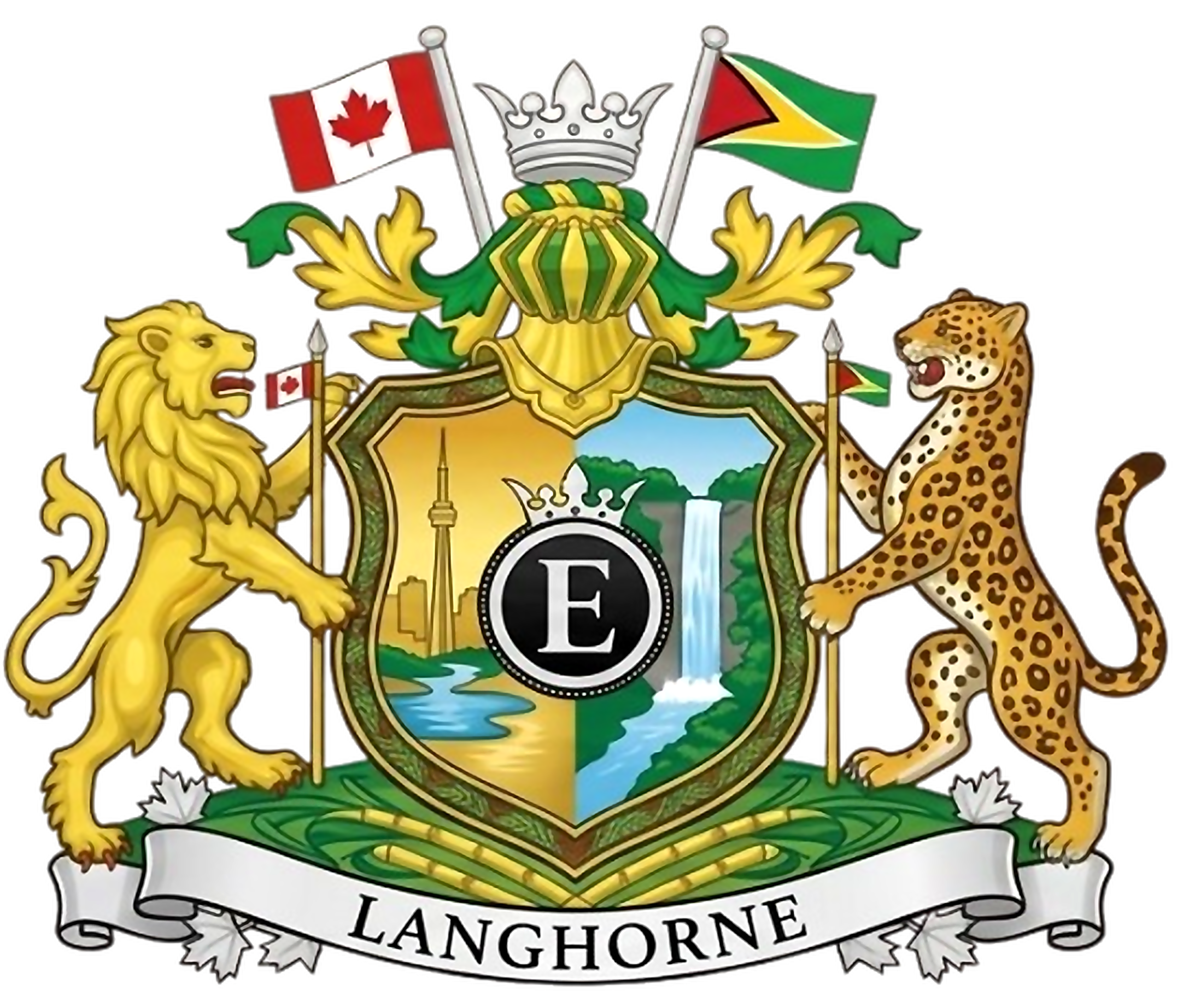 Langhorne Family Crest